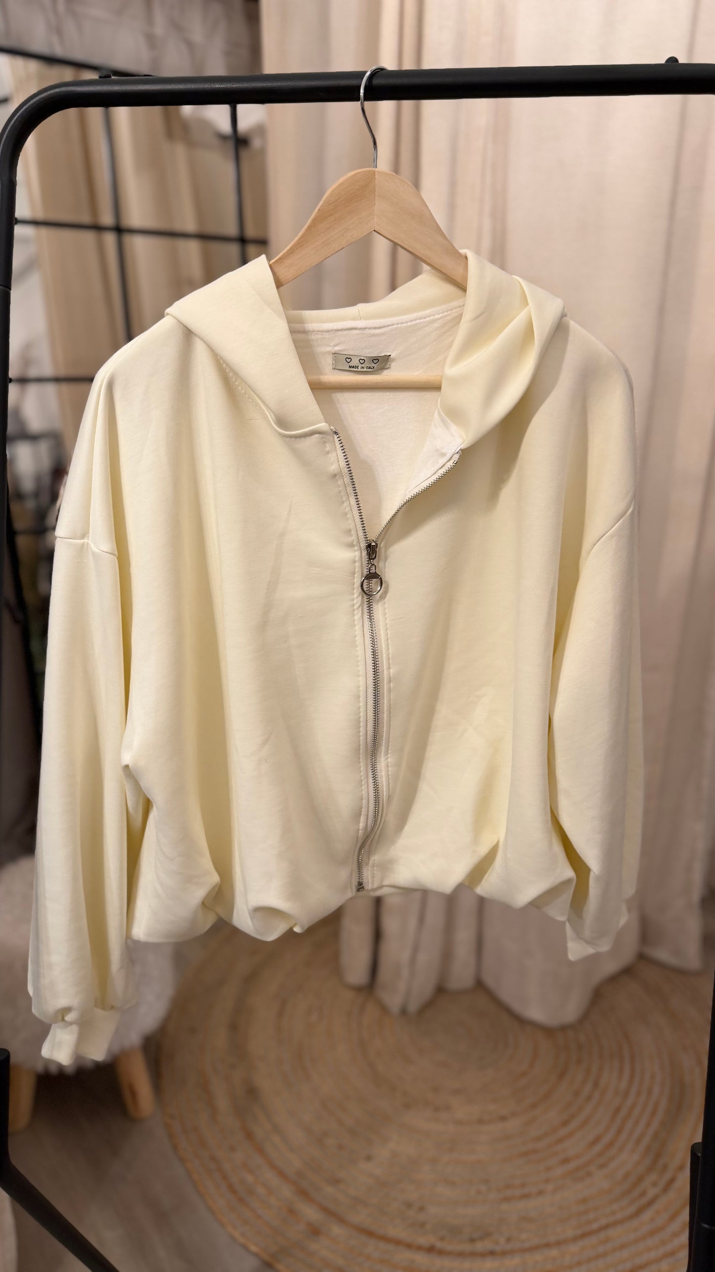 Hoodie Jacke Scuba