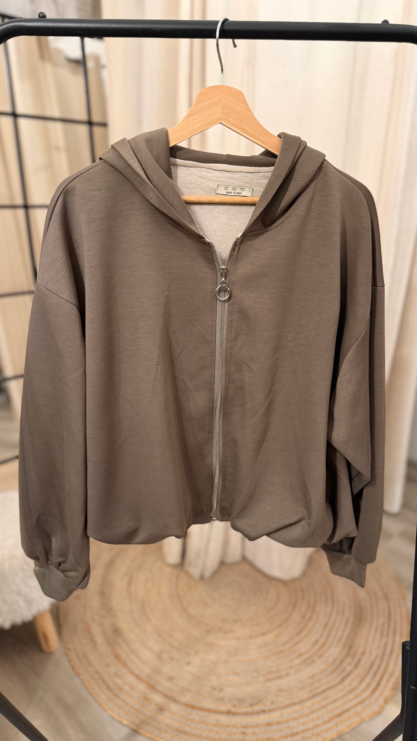 Hoodie Jacke Scuba