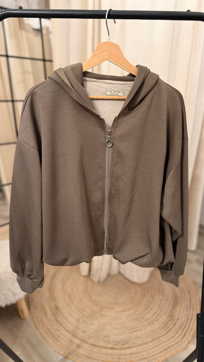 Hoodie Jacke Scuba