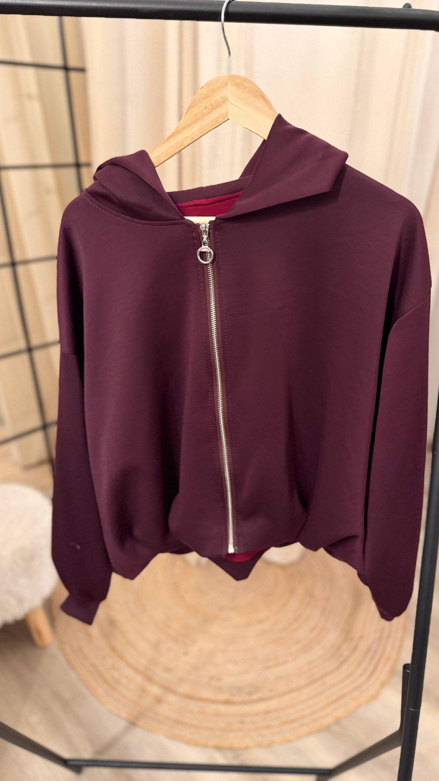 Hoodie Jacke Scuba