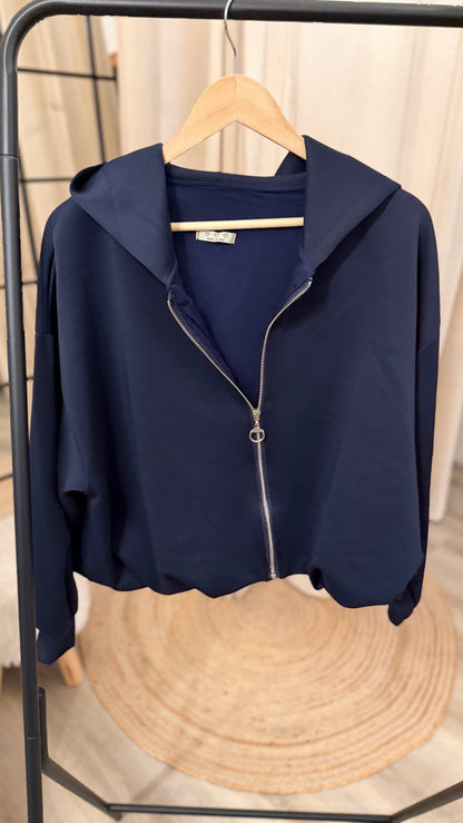 Hoodie Jacke Scuba