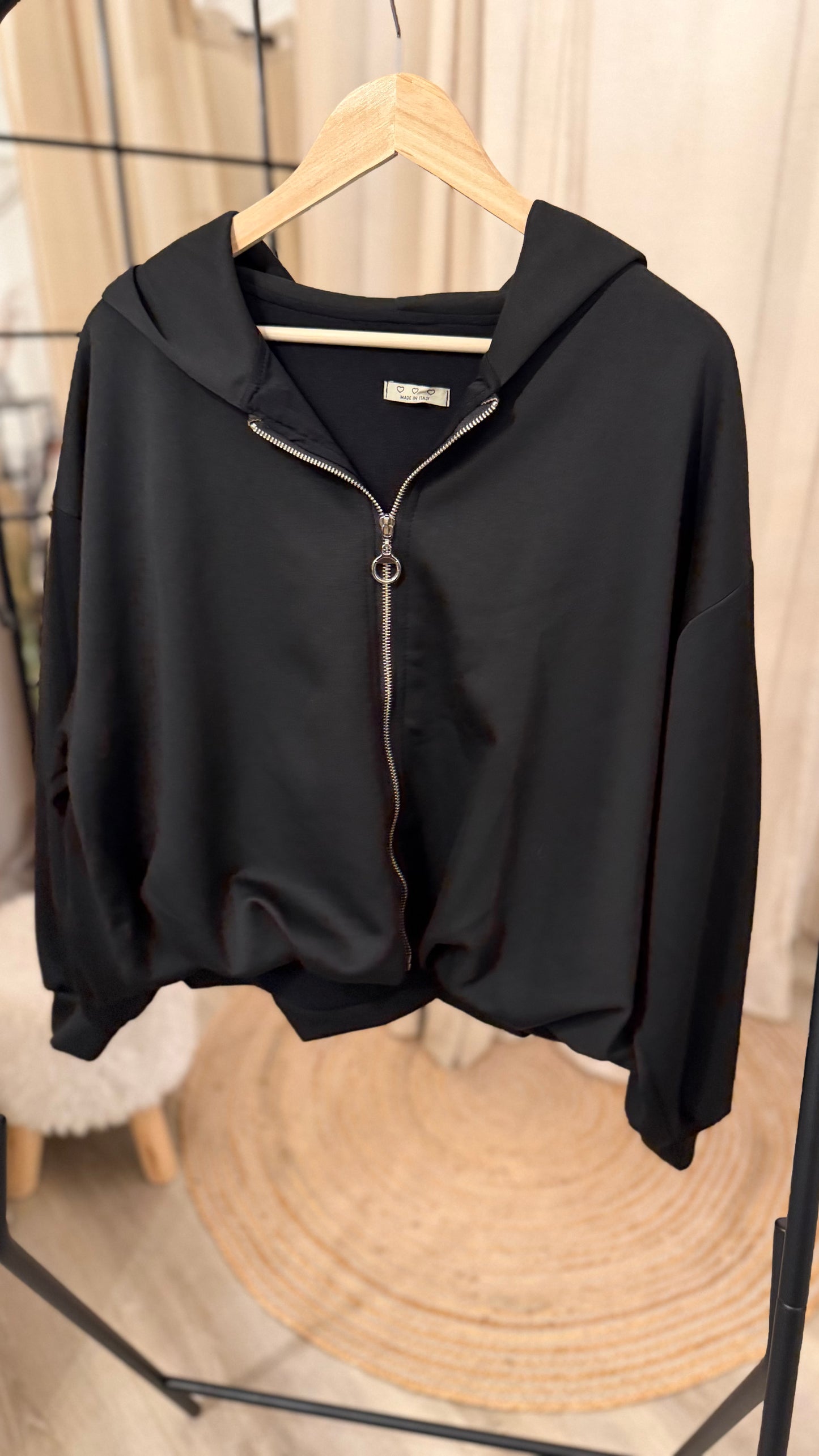 Hoodie Jacke Scuba