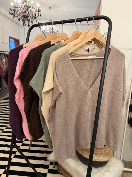 Alpaca Weste oversize