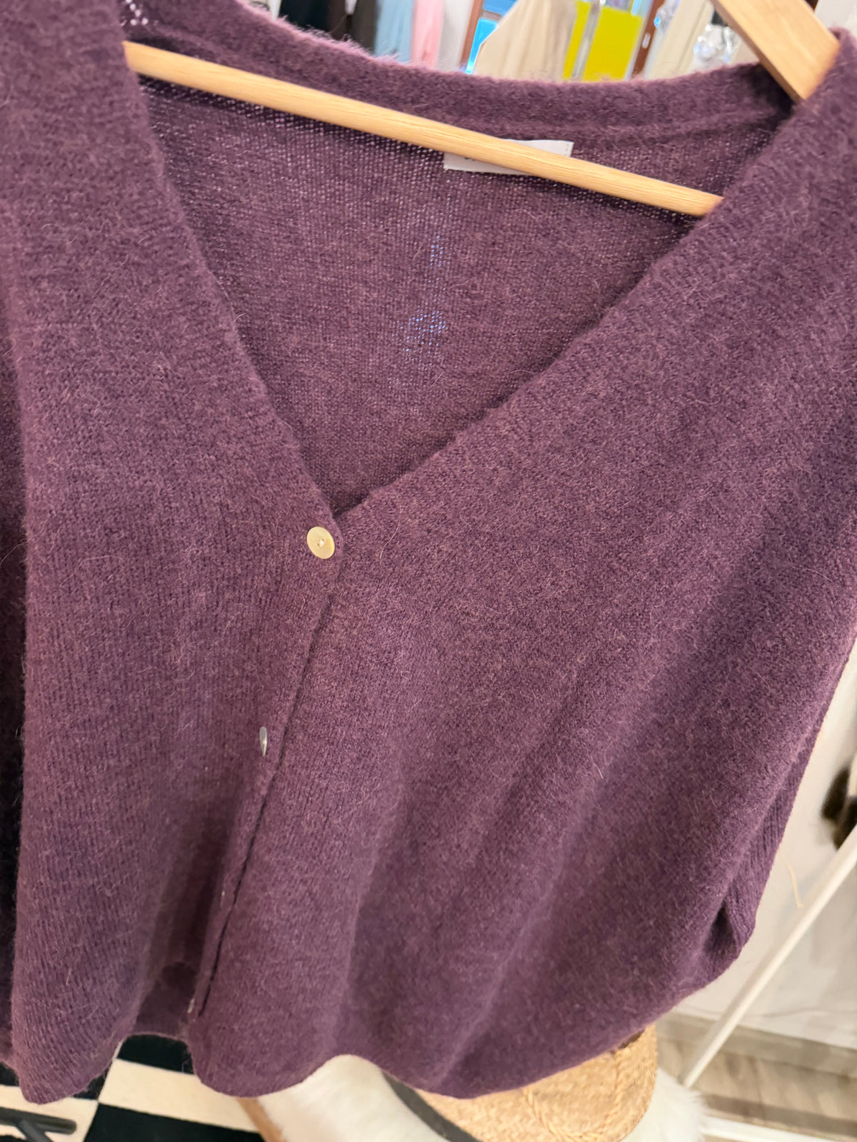Alpaca Weste oversize