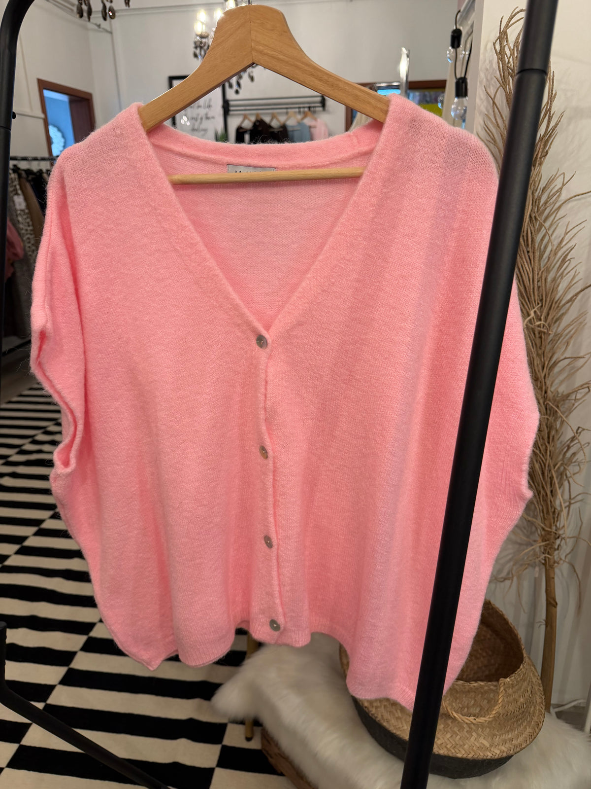 Alpaca Weste oversize