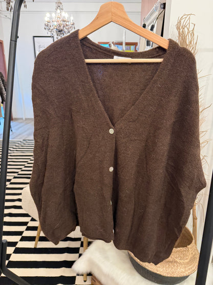 Alpaca Weste oversize