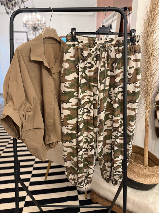 Camouflage Jogger Pumphose
