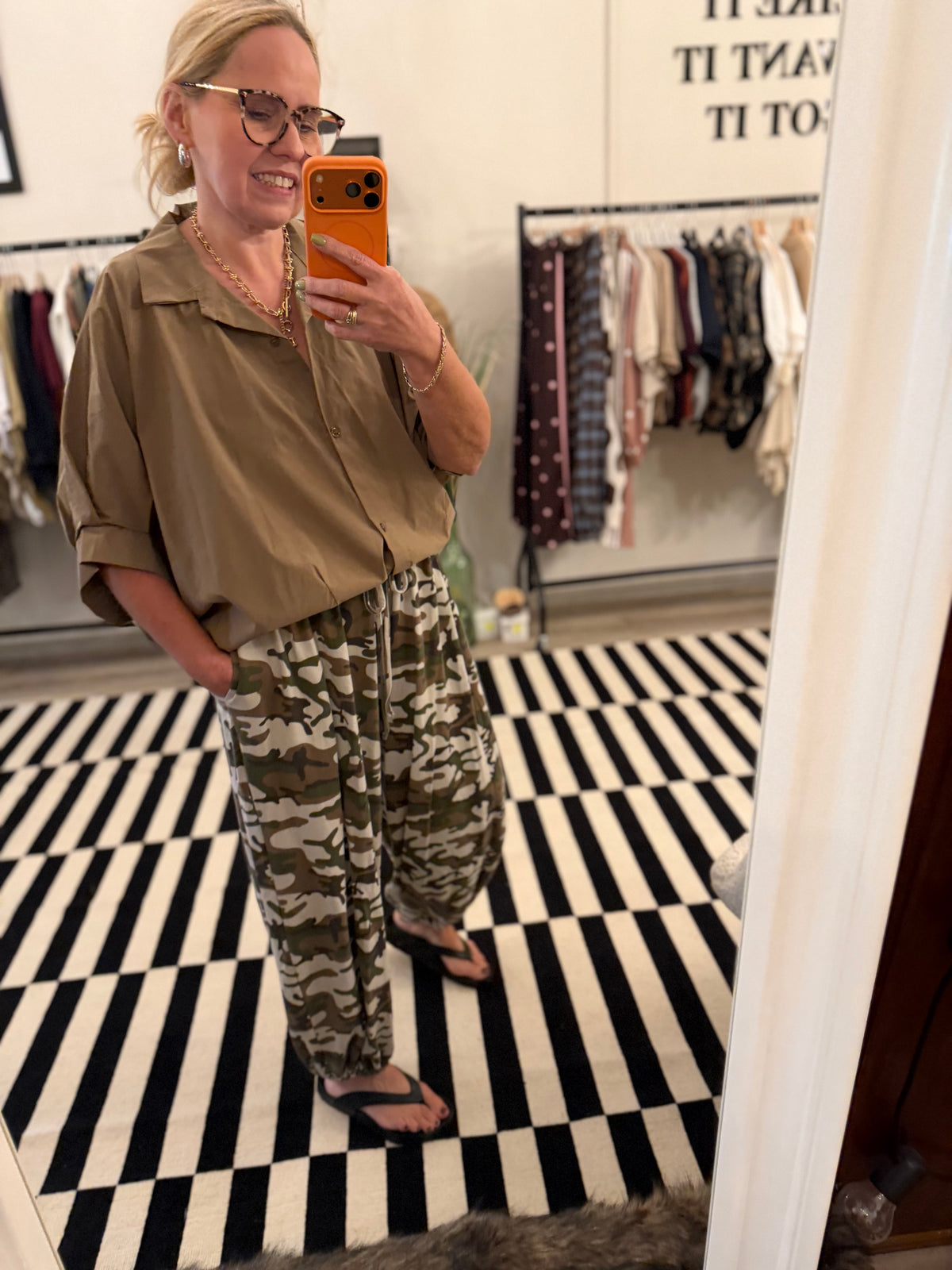 Camouflage Jogger Pumphose