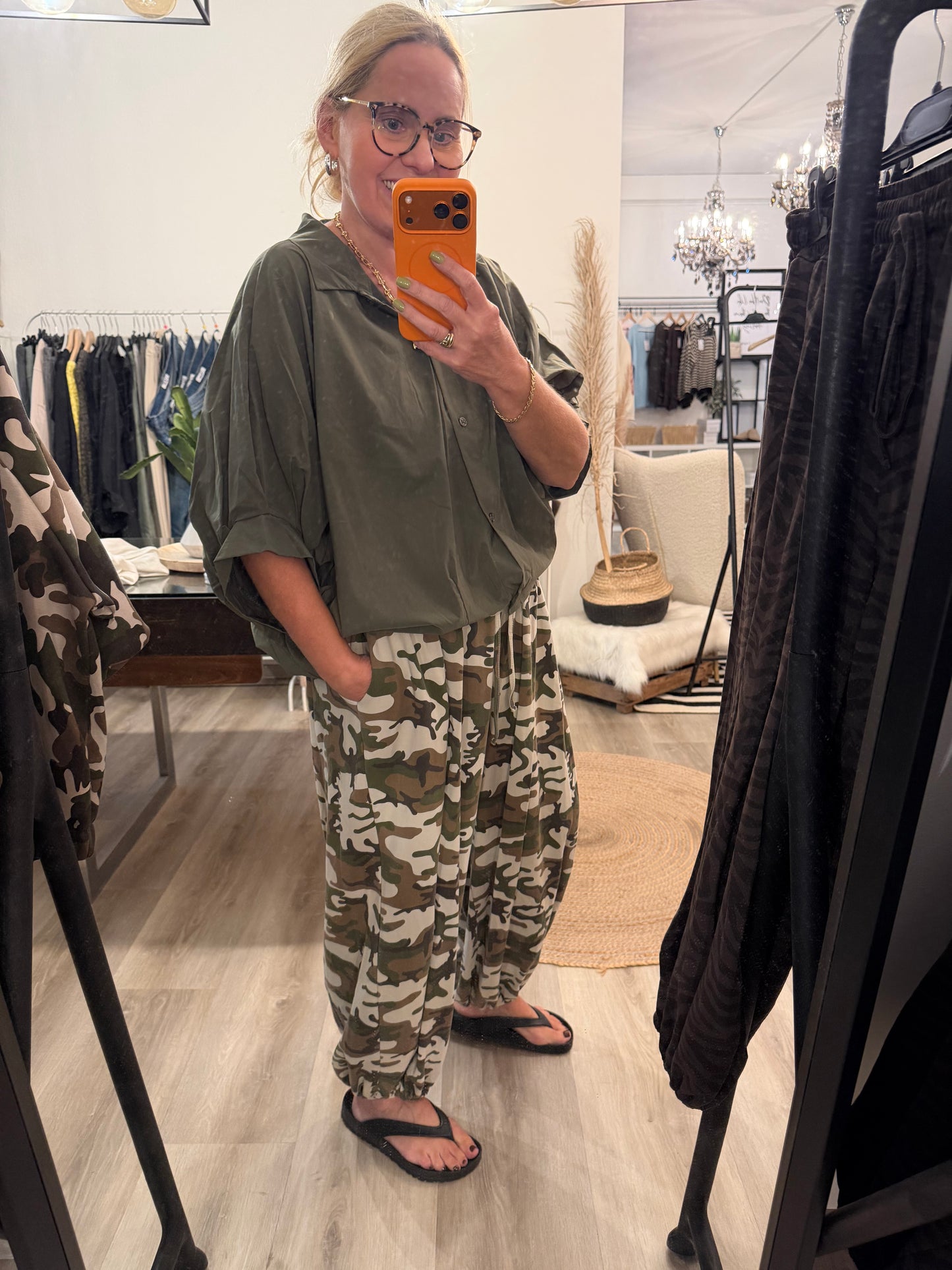 Camouflage Jogger Pumphose