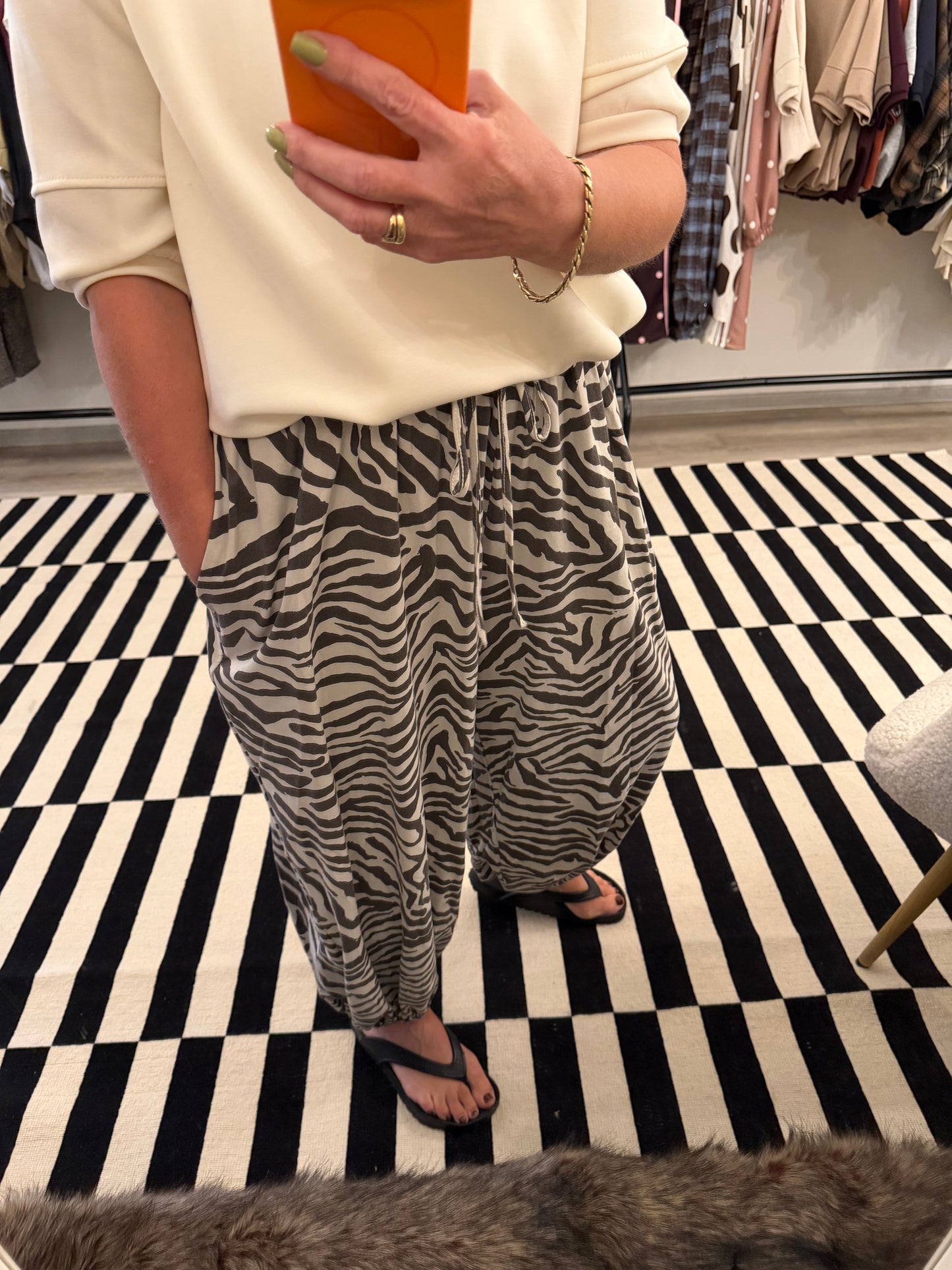 Zebra Jogger Pumphose
