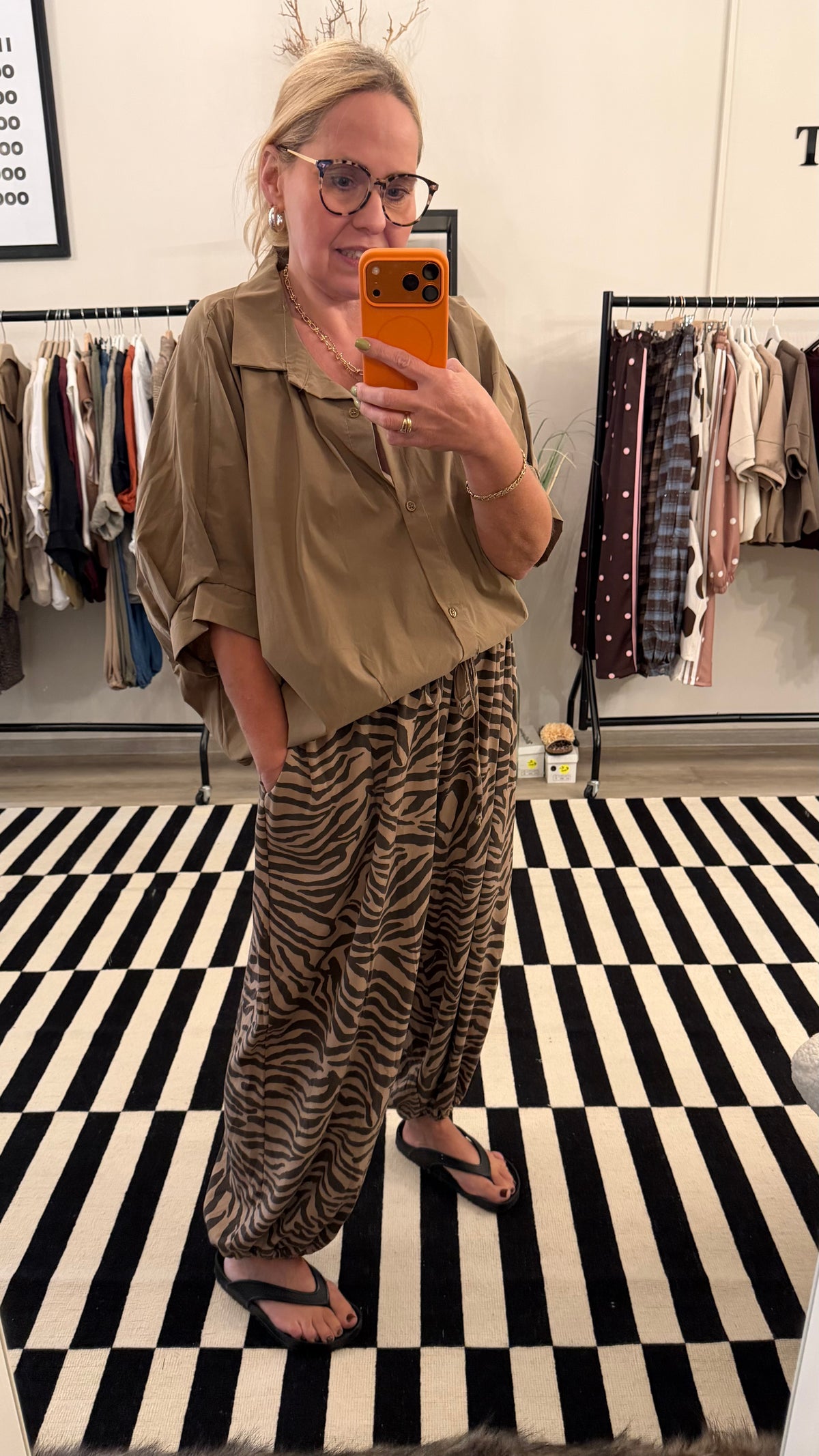 Zebra Jogger Pumphose