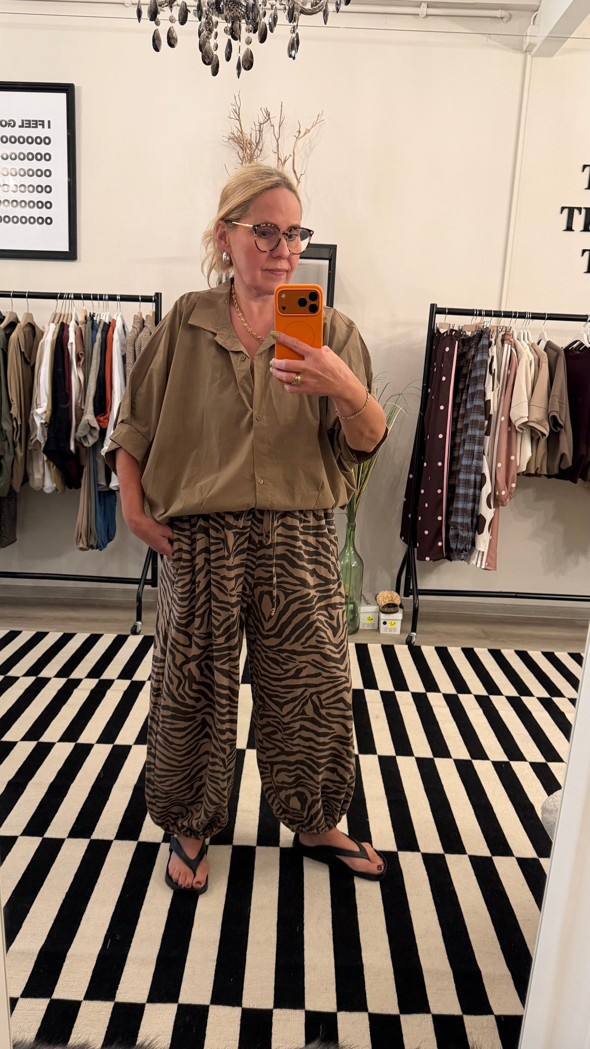 Zebra Jogger Pumphose