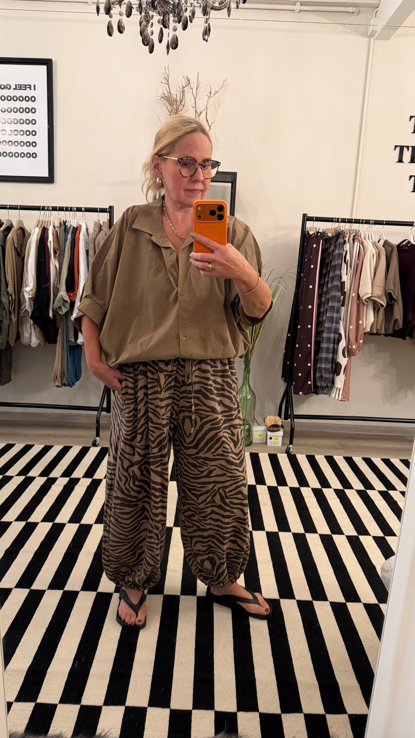 Zebra Jogger Pumphose