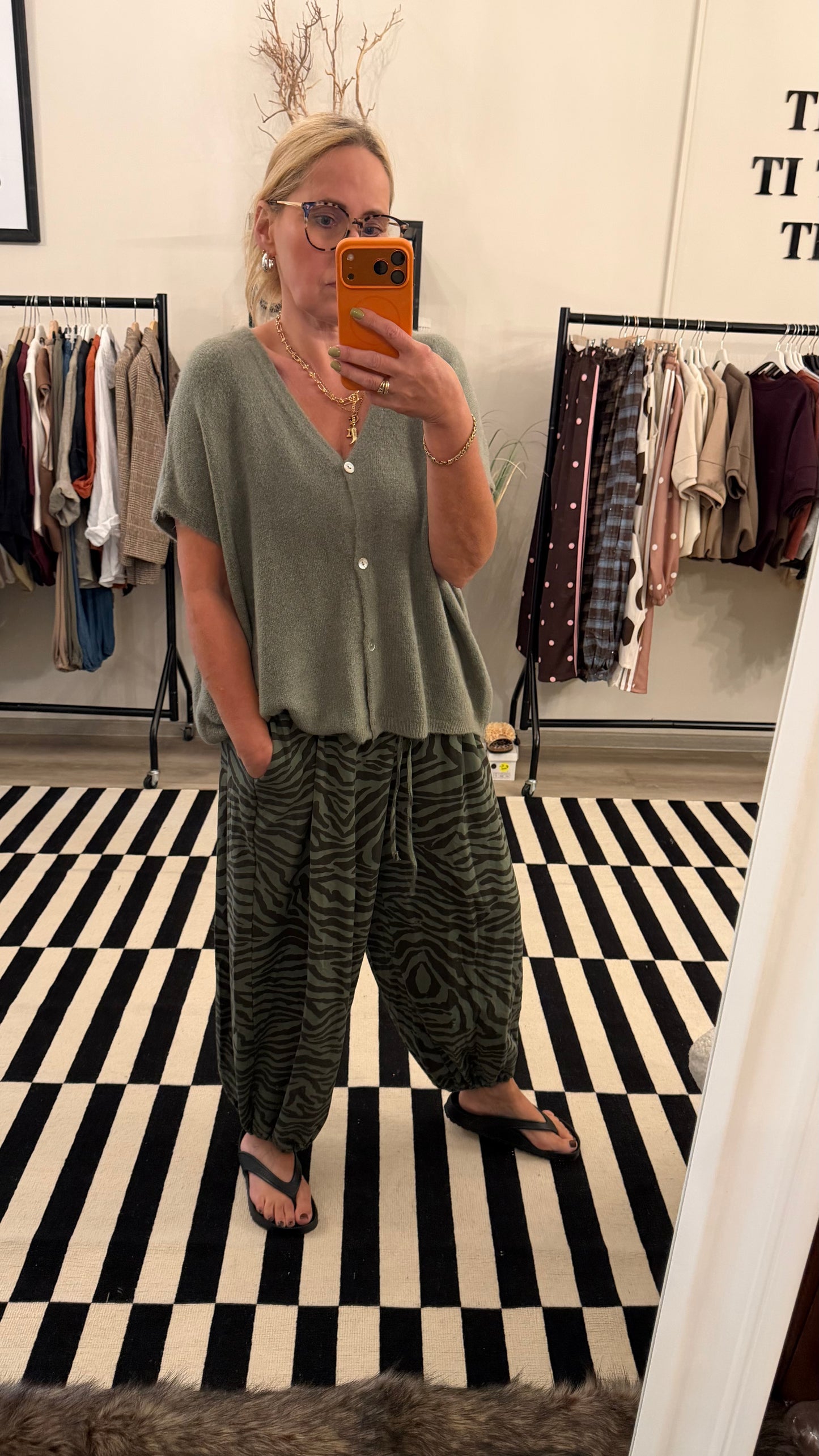 Zebra Jogger Pumphose