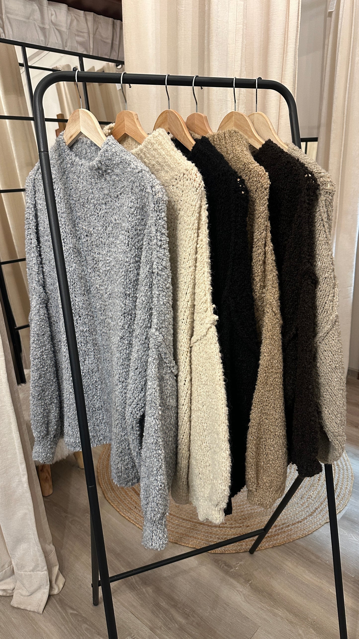 Oversize Boucle Pullover ARNE