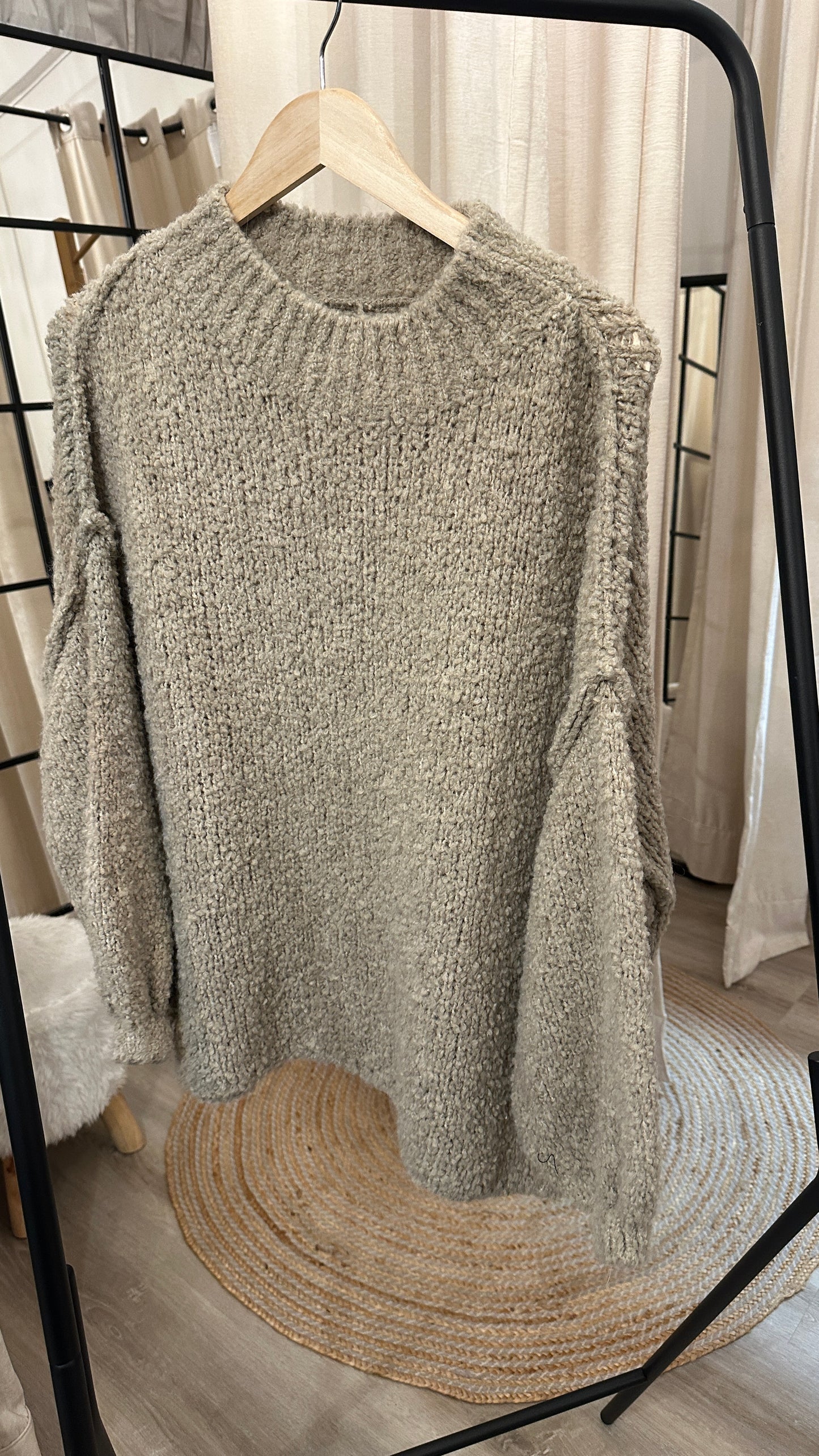 Oversize Boucle Pullover ARNE