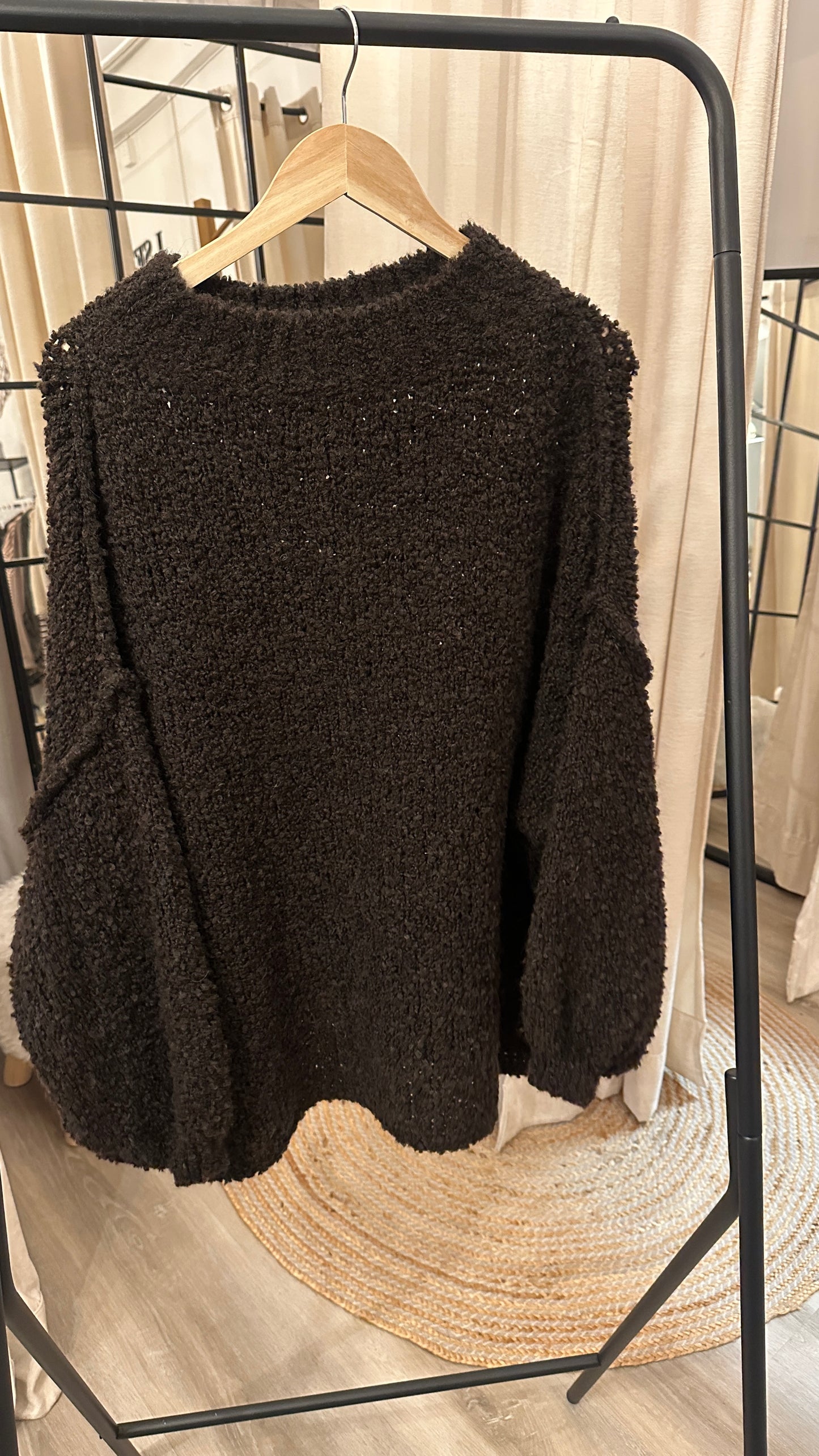 Oversize Boucle Pullover ARNE