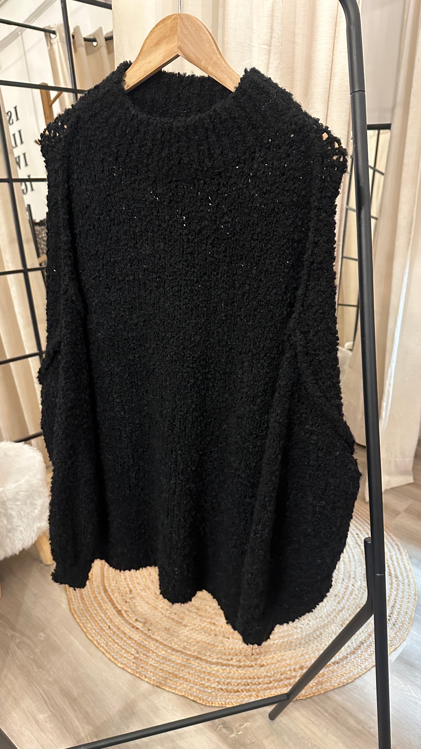 Oversize Boucle Pullover ARNE