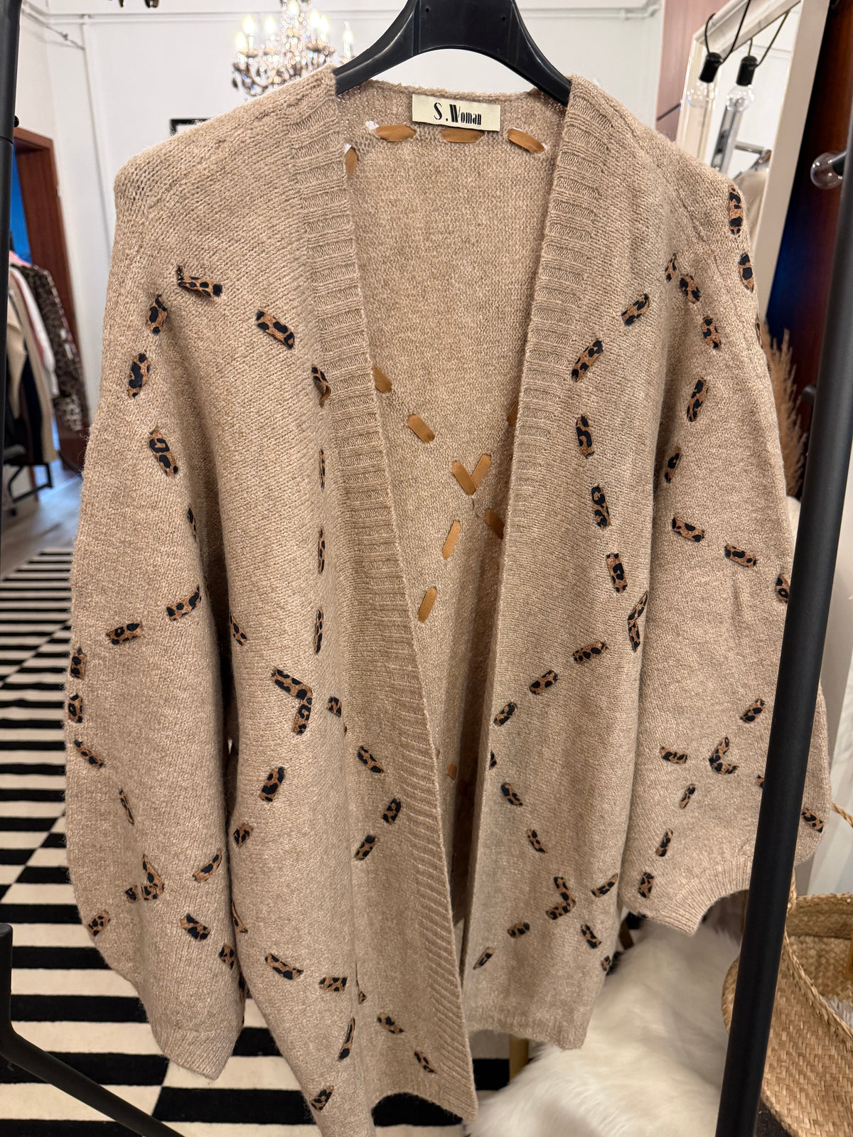 Longcardigan Westernstyle