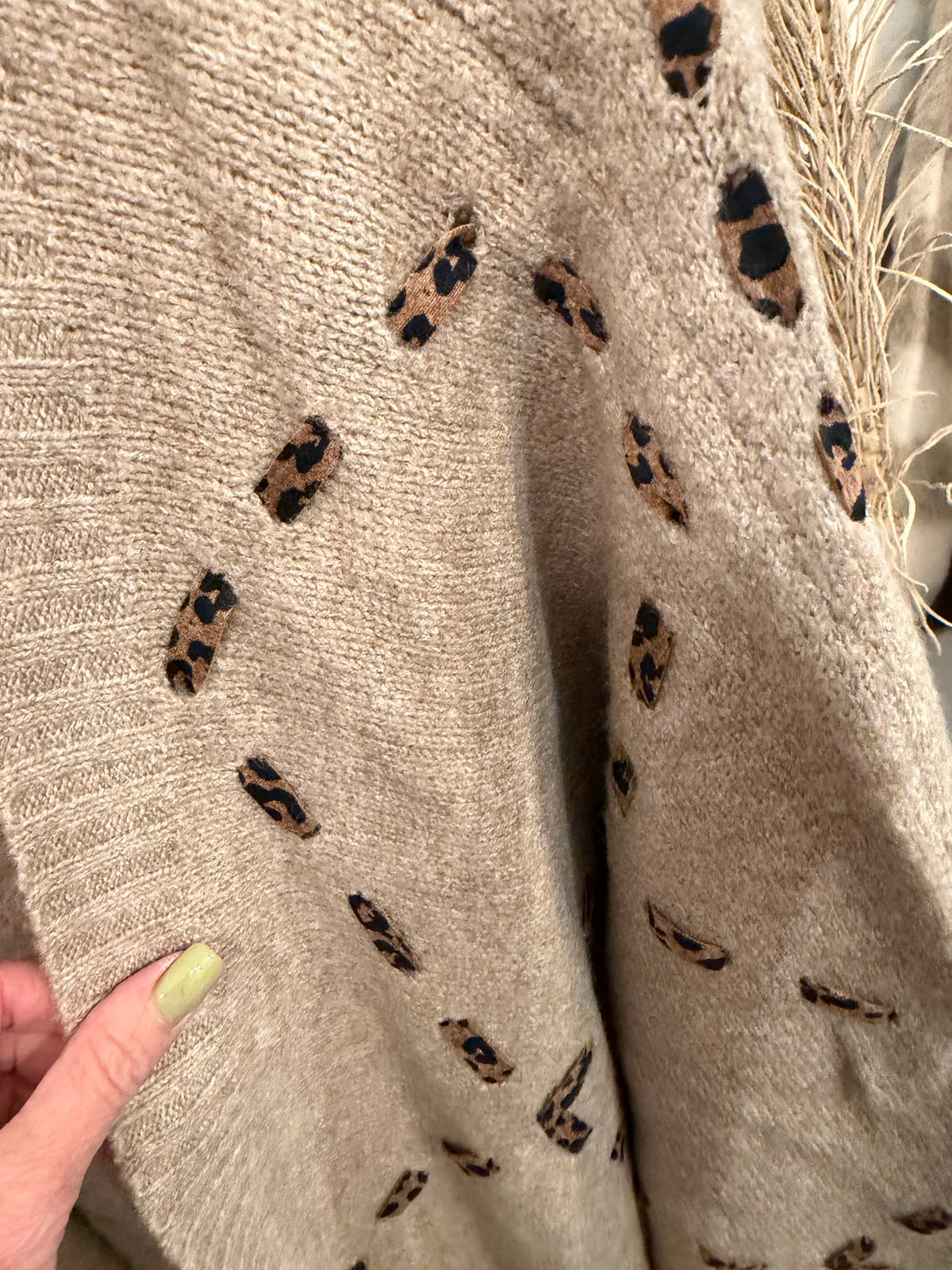 Longcardigan Westernstyle