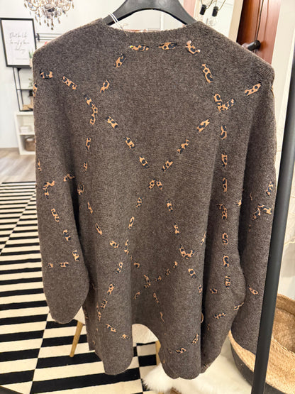 Longcardigan Westernstyle