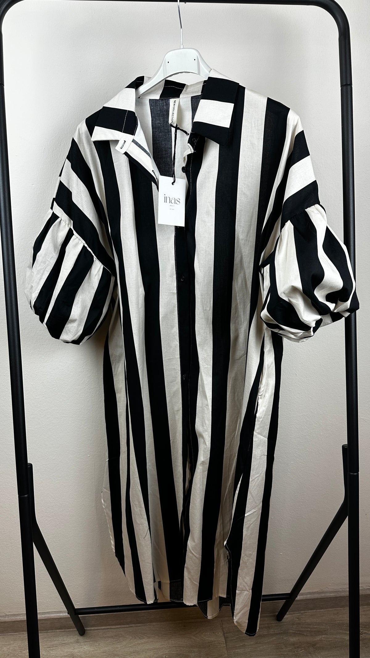 Blockstreifenkleid Puffy