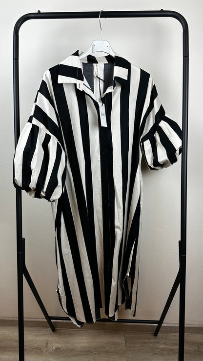 Blockstreifenkleid Puffy
