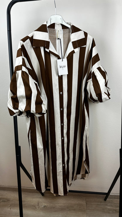 Blockstreifenkleid Puffy