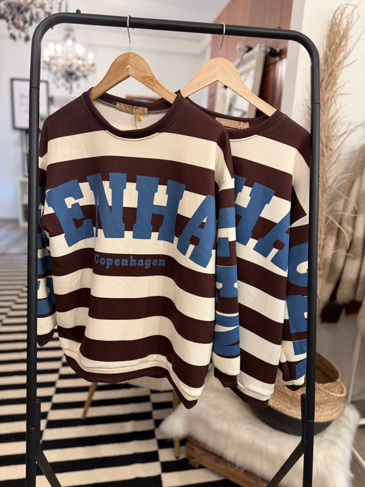MARTA DU CHATEAU  Blockstreifen Sweater