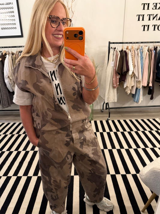 MARTA DU CHATEAU Camouflage Weste