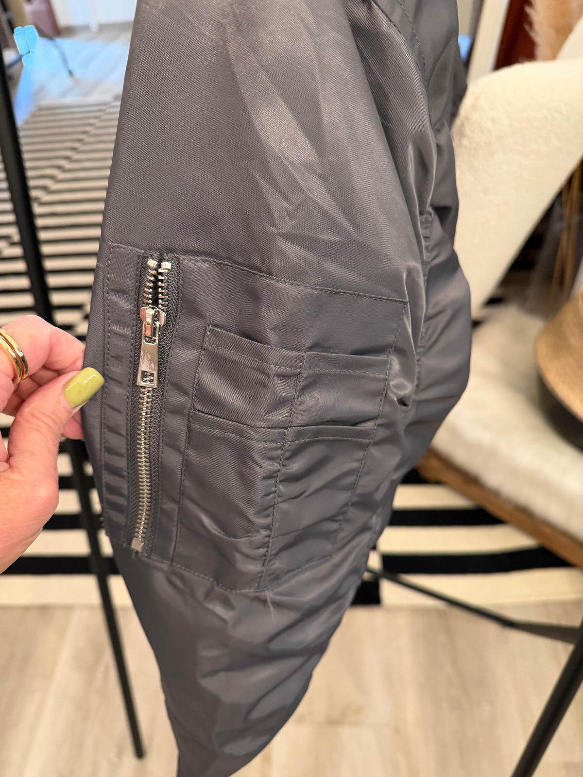 Bomberjacke Oversize Cargo