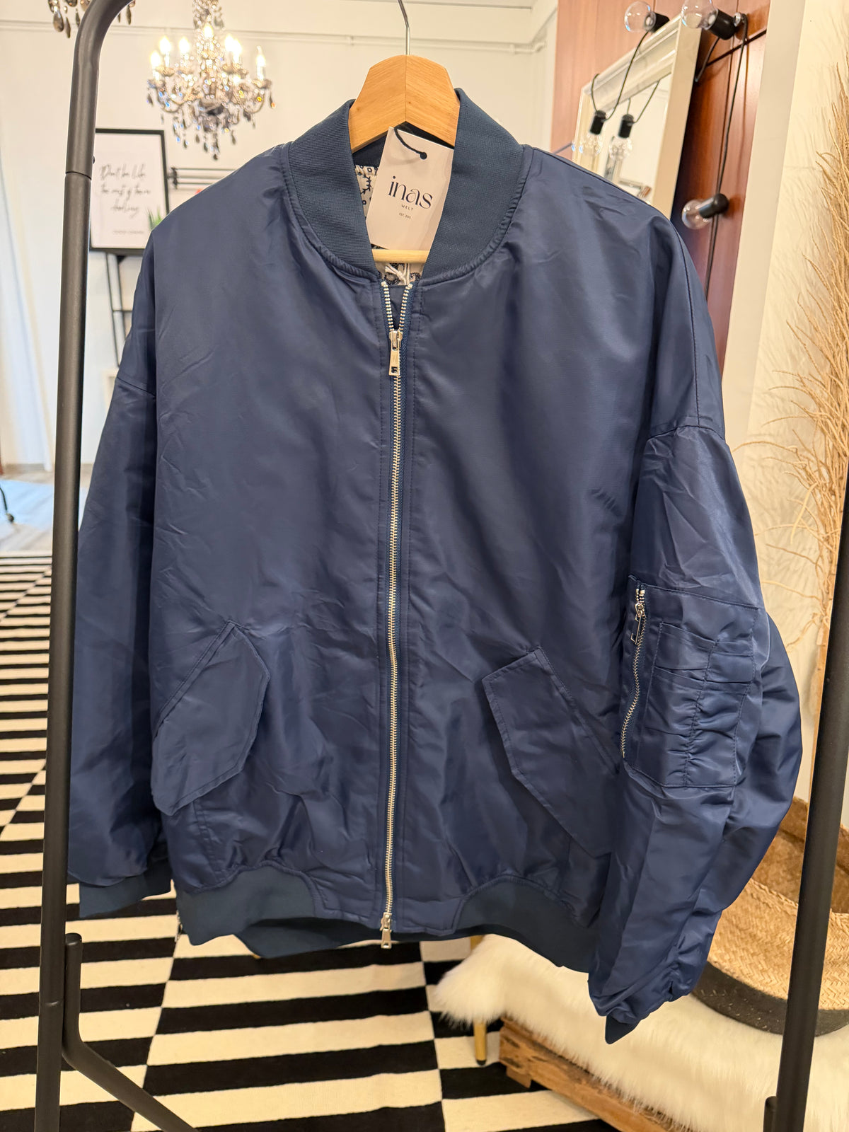 Bomberjacke Oversize Cargo