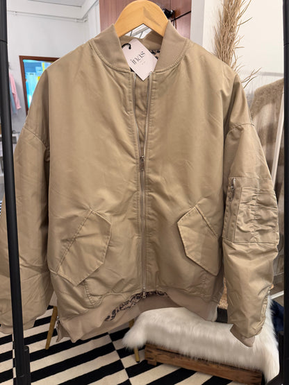 Bomberjacke Oversize Cargo