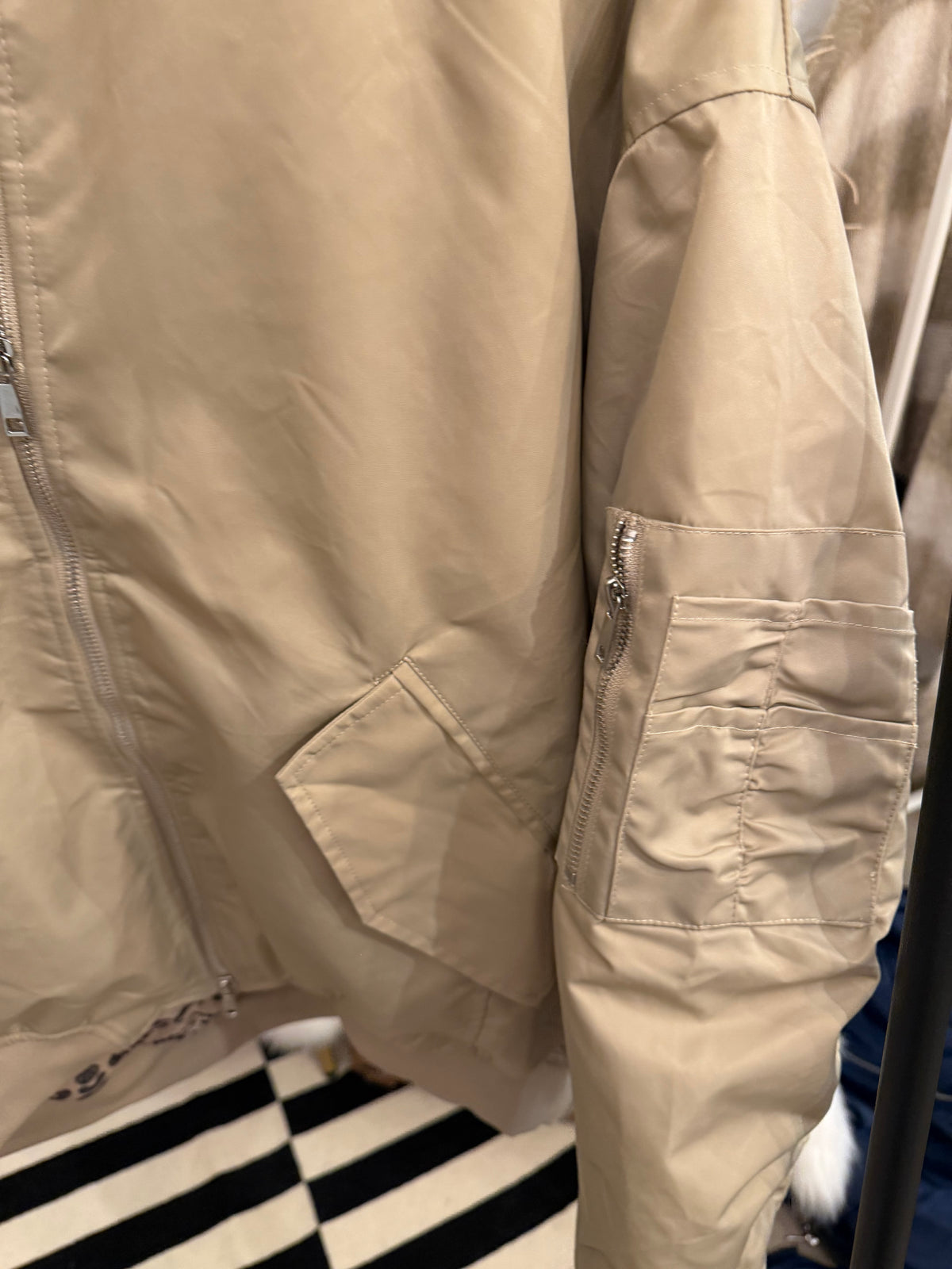 Bomberjacke Oversize Cargo