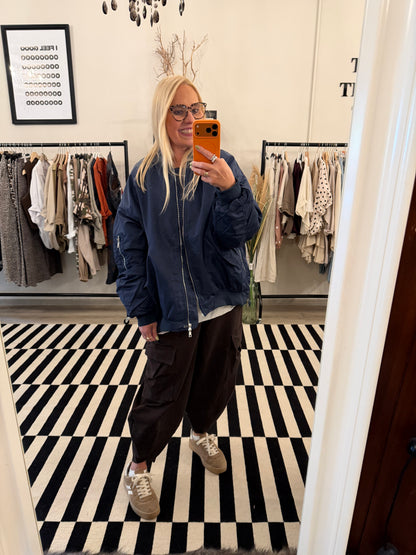 Bomberjacke Oversize Cargo