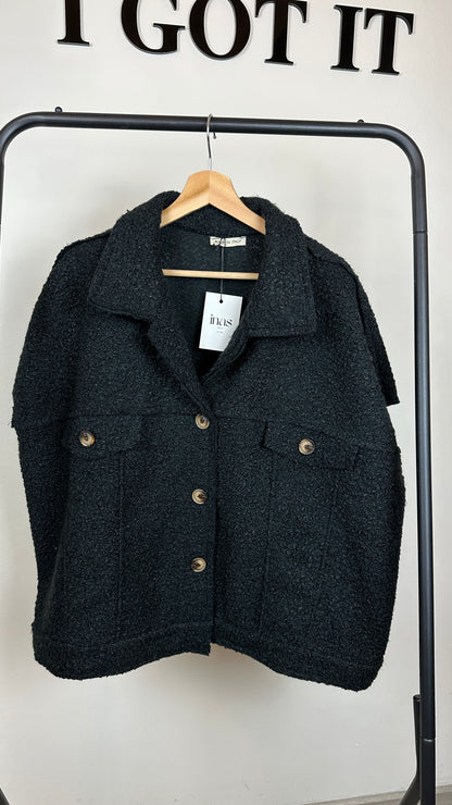 Oversize Boucle Weste