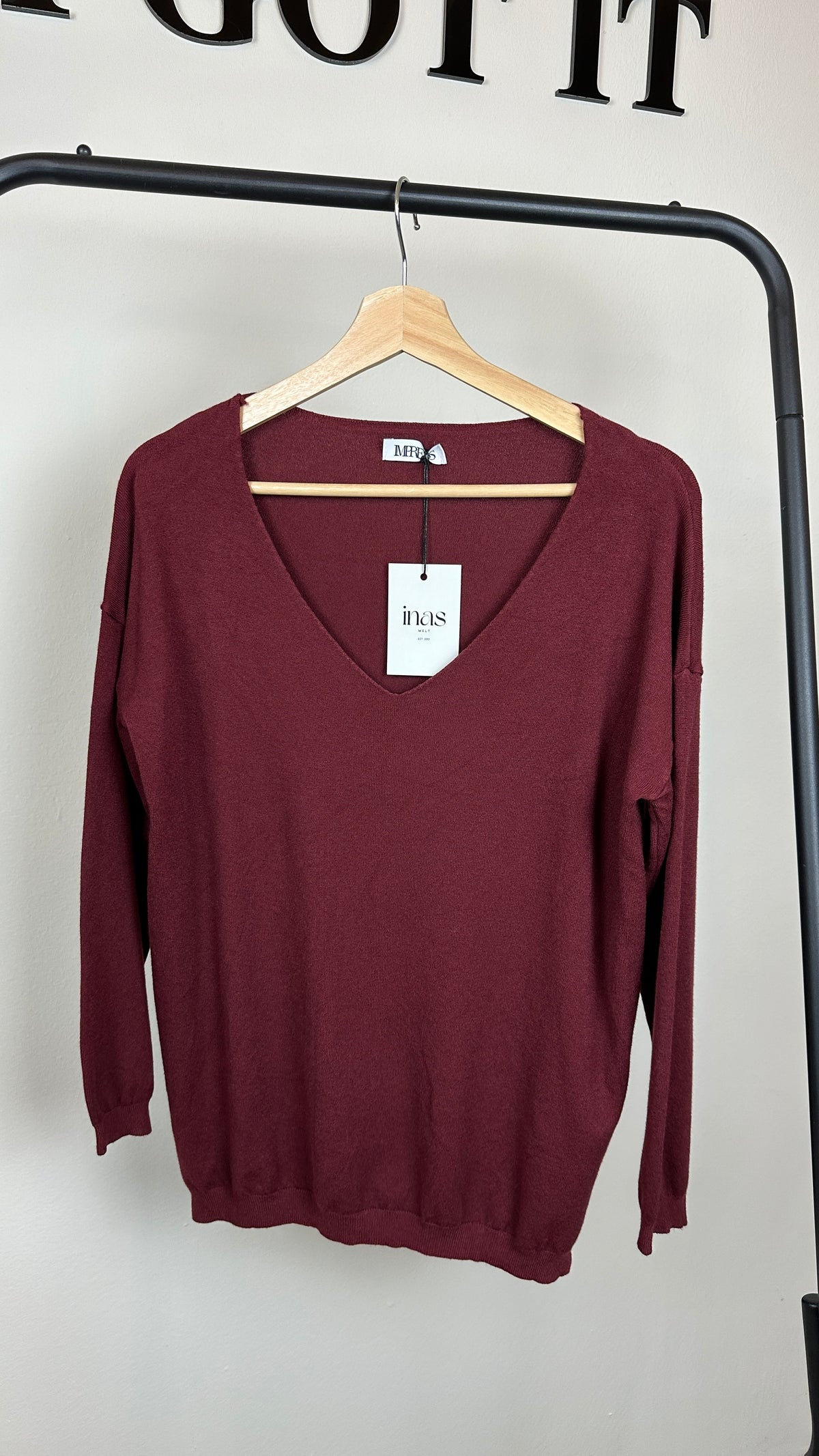 Basic V-Pullover