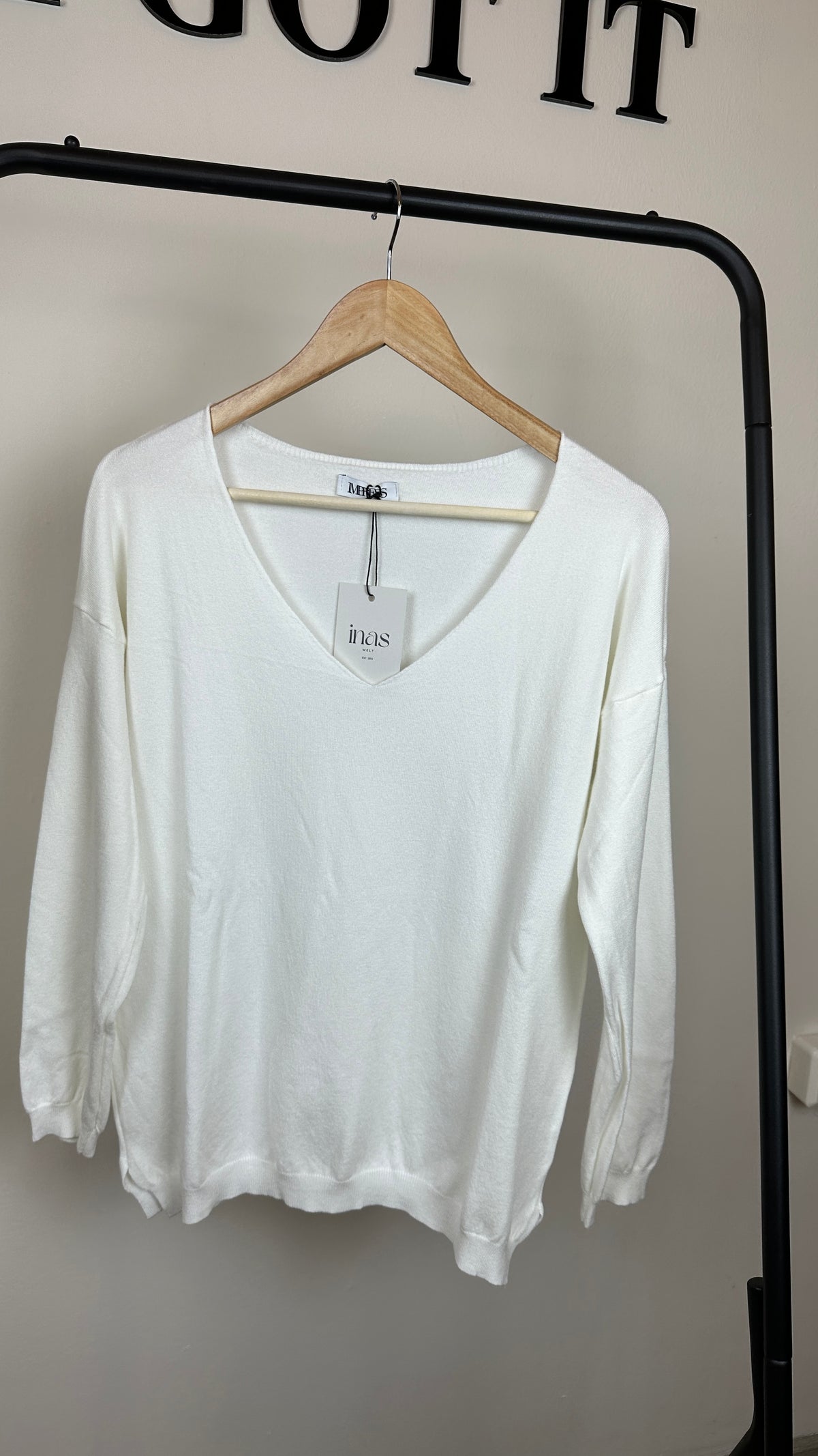 Basic V-Pullover