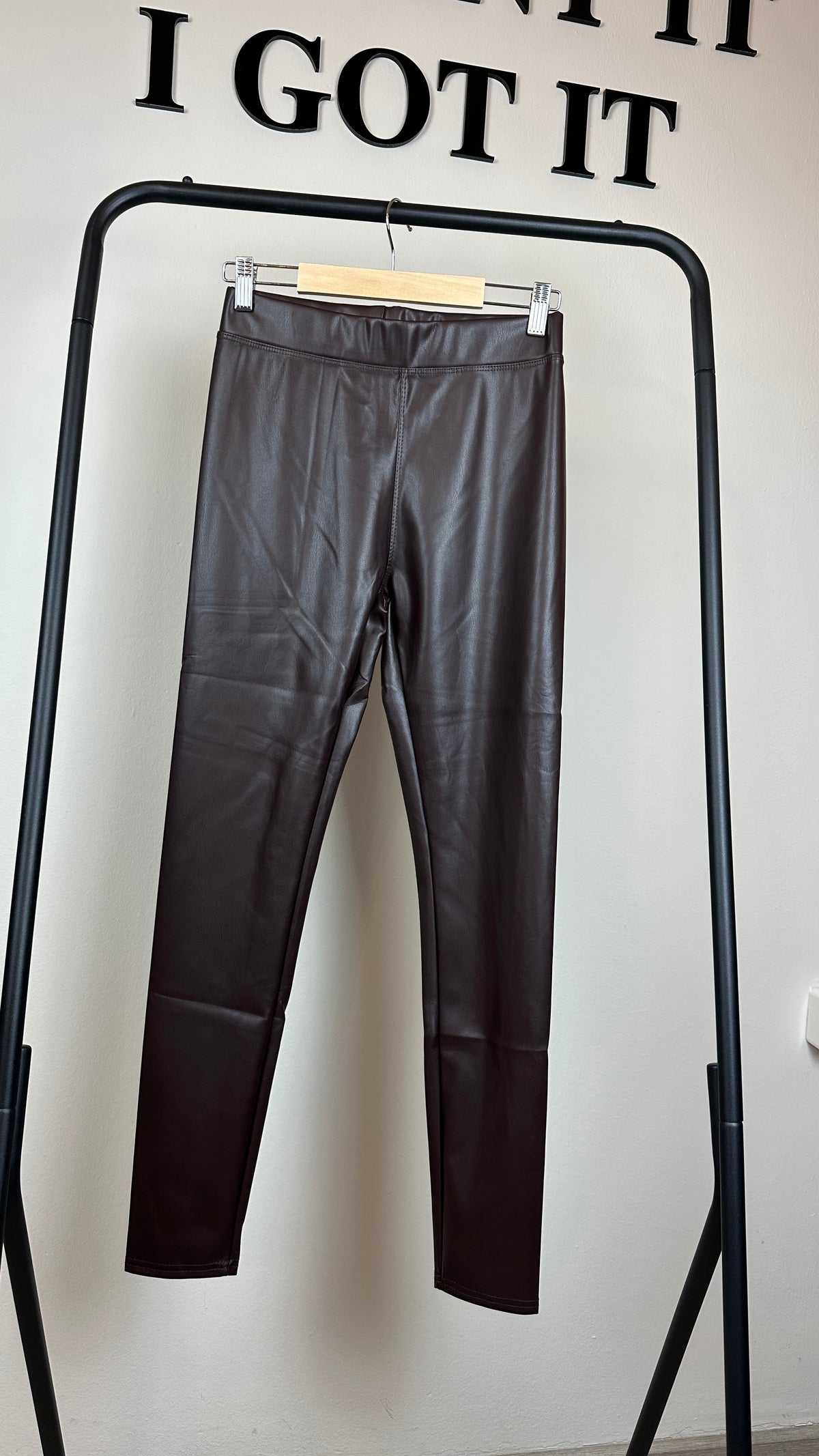 Leggings Schokobraun