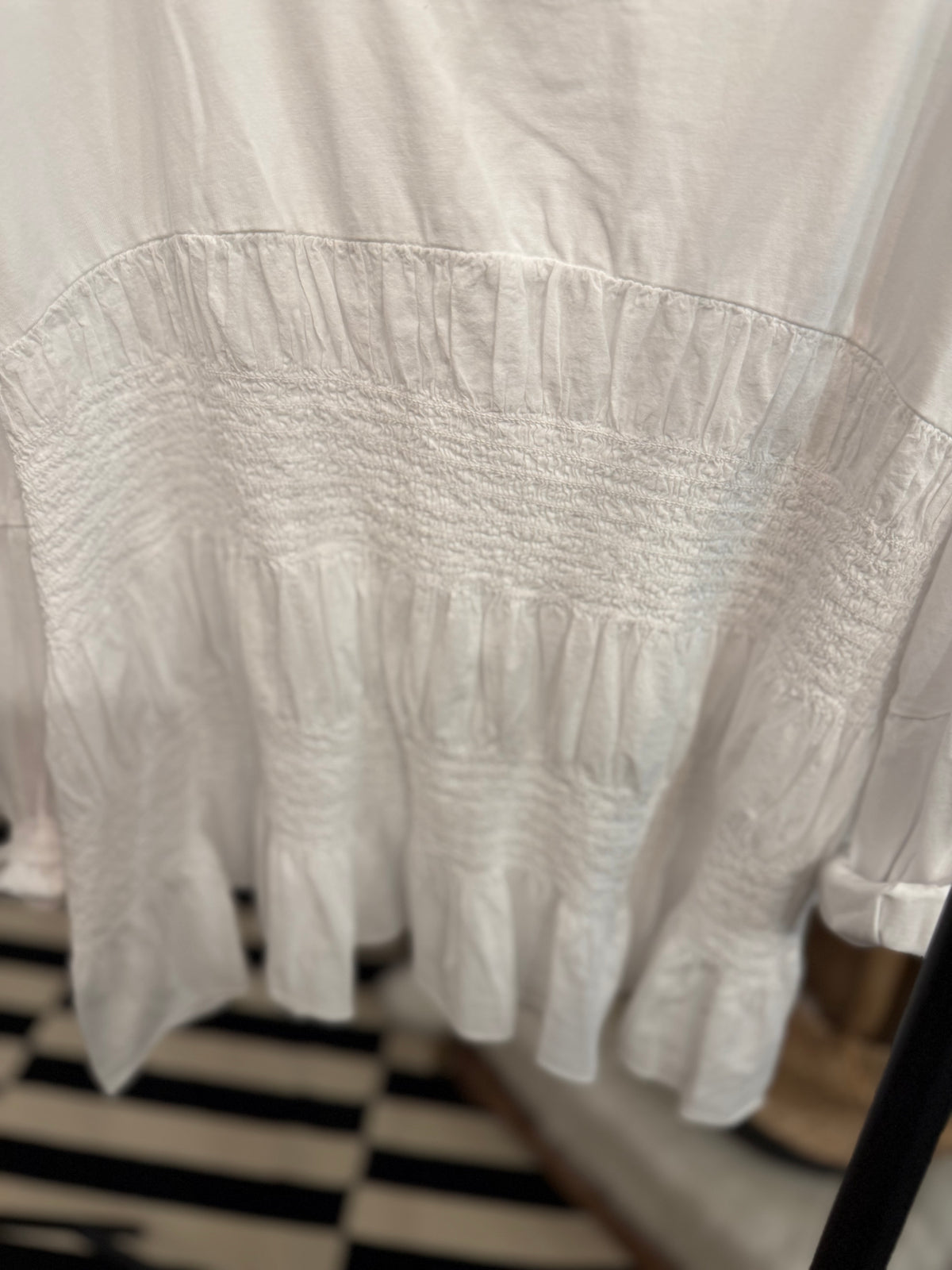 Langarmshirt Crincle