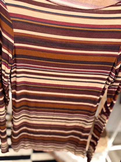 Cashmere Unterziehshirt Multistripes