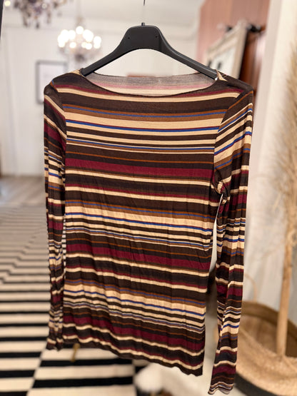 Cashmere Unterziehshirt Multistripes