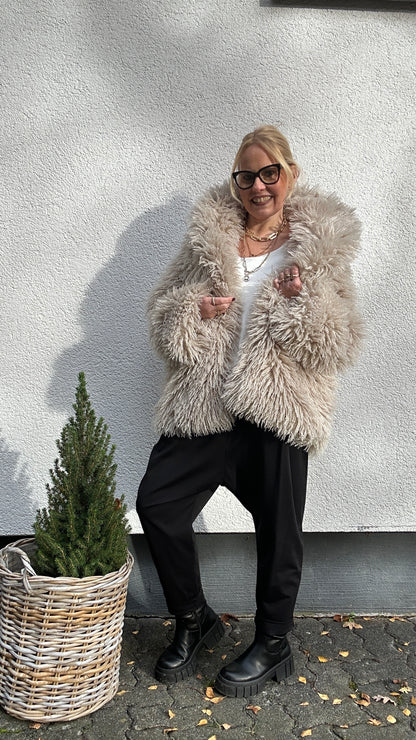 Baggy mit Bundfalten