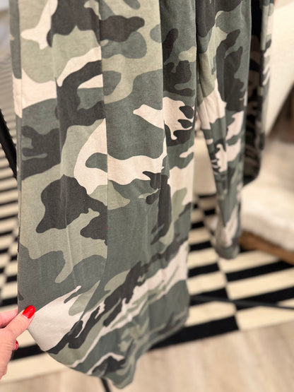 Camouflage Barrel Jogger