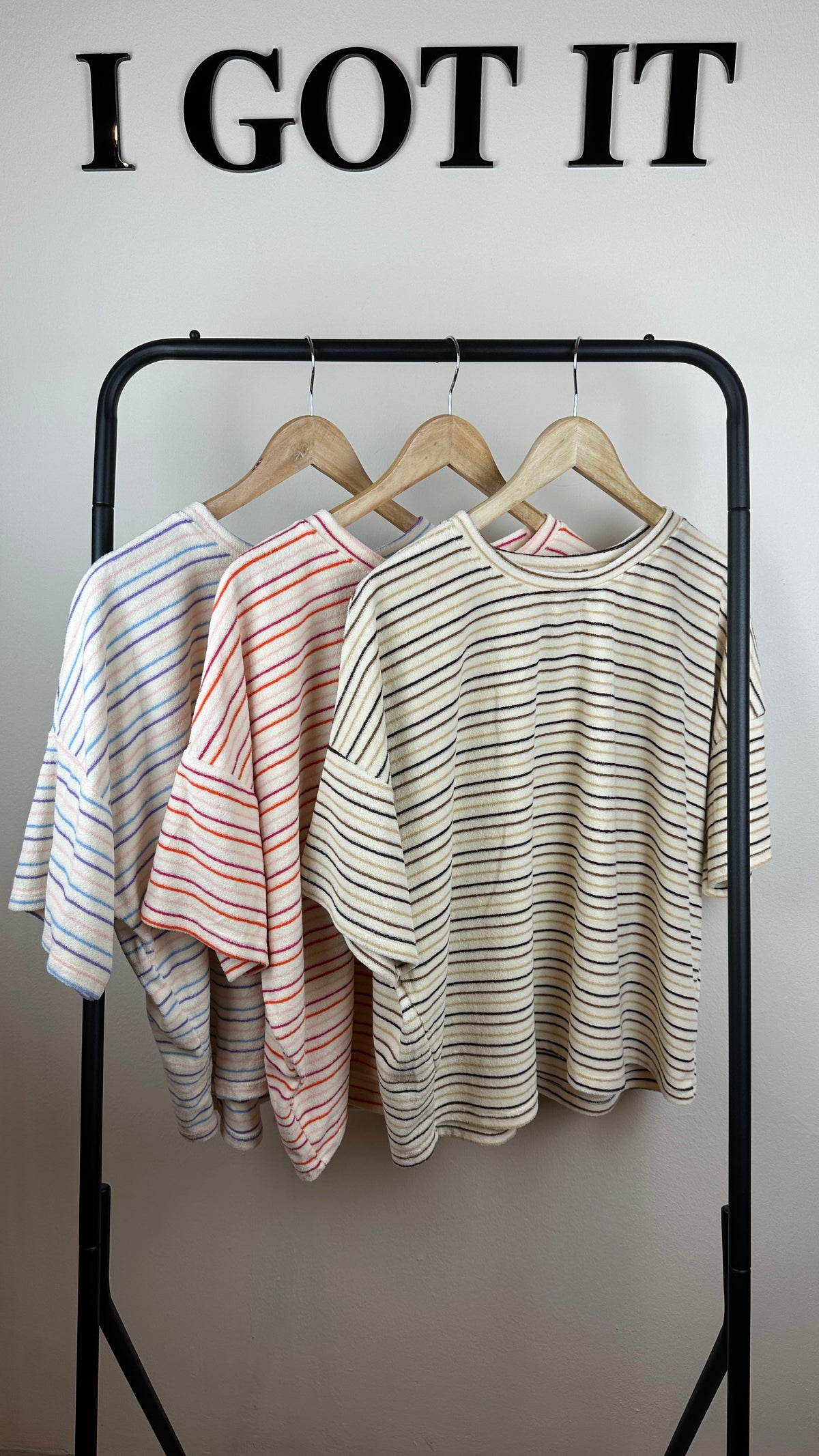 Frottee Ringelshirt