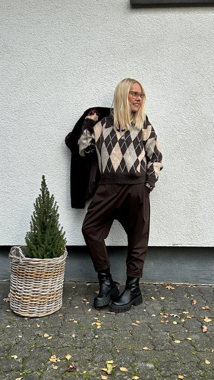 Baggy mit Bundfalten