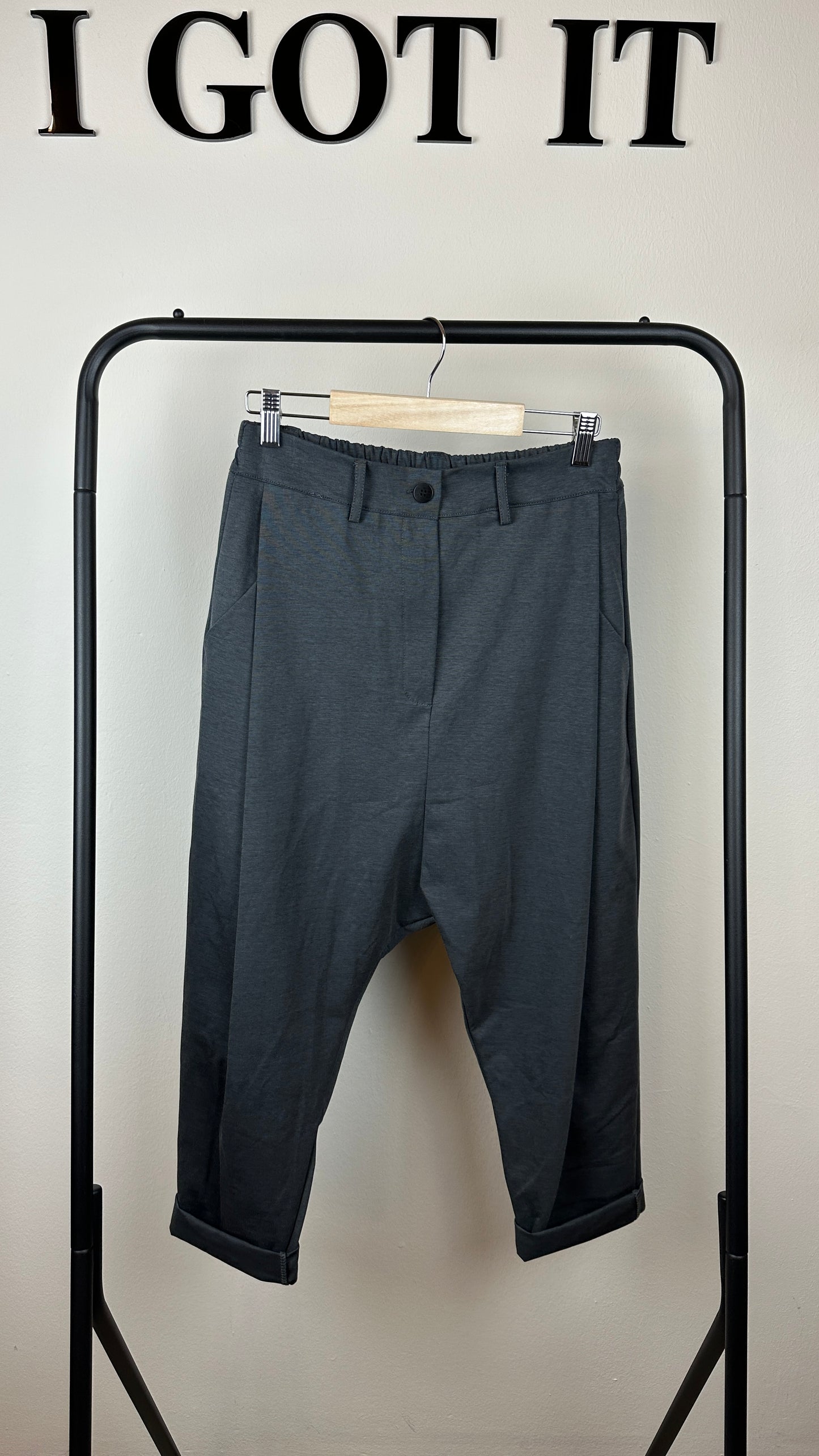 Baggy mit Bundfalten