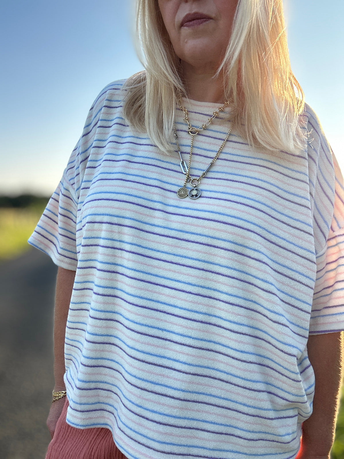 Frottee Ringelshirt