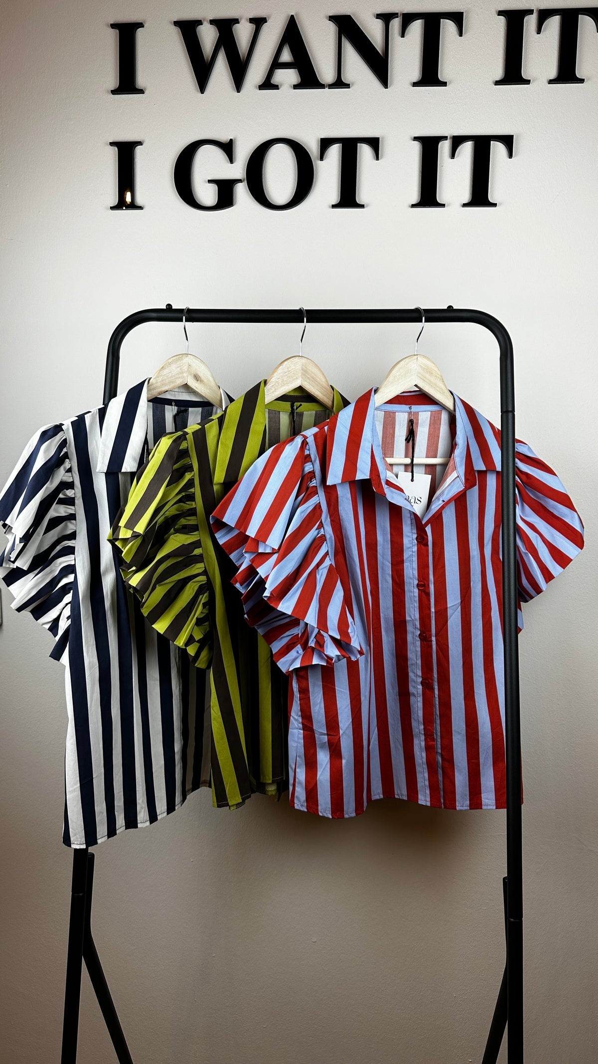 Bluse Franky gestreift