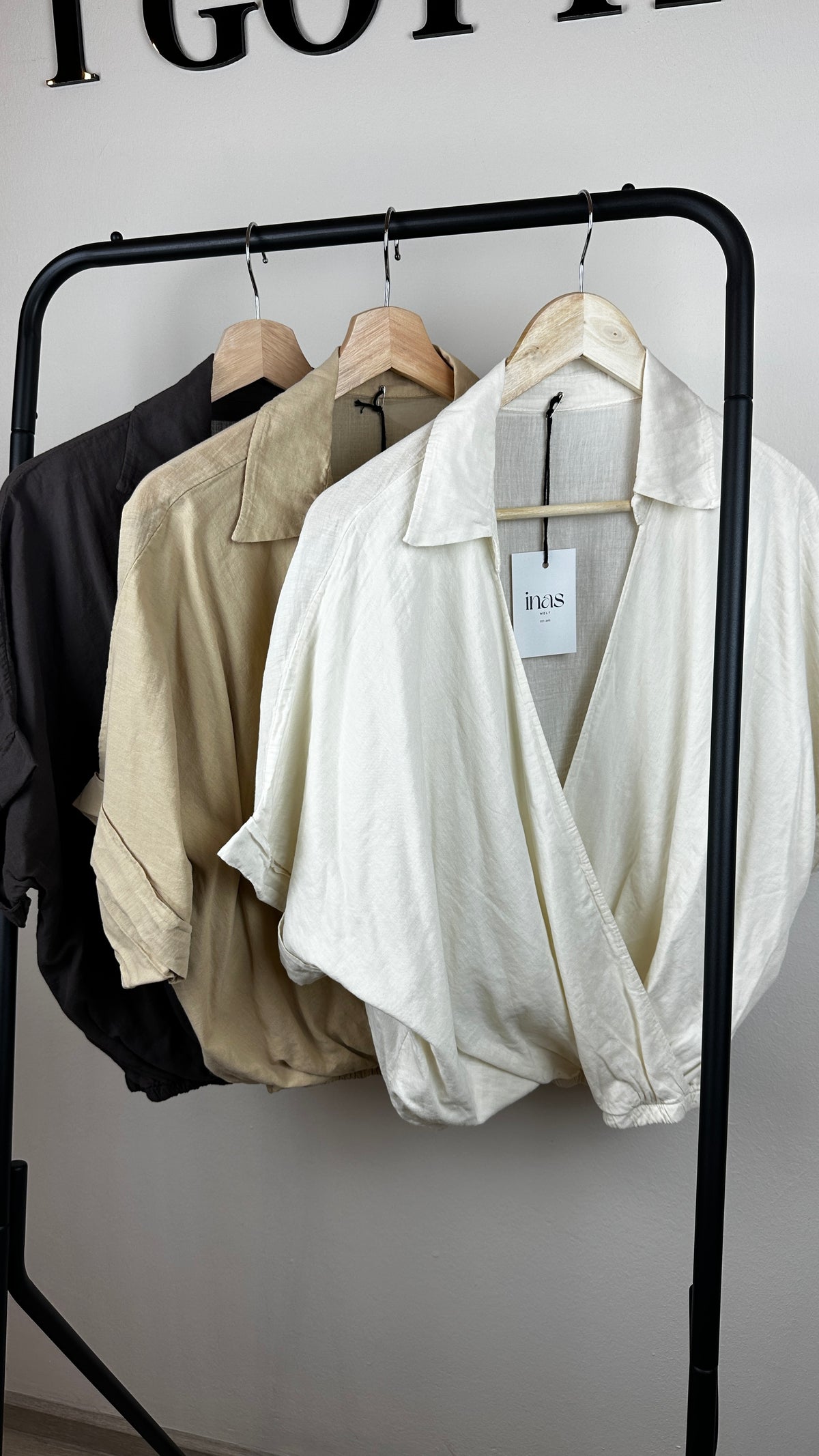 Wickelbluse supersoft